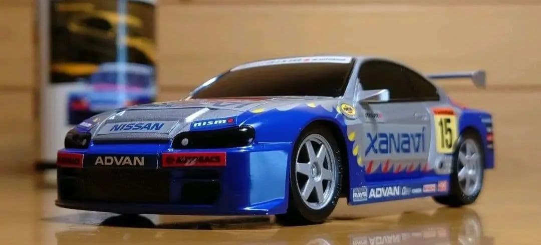 RC ラジカン日産NISSAN ザナヴィXanaviシルビア　ラジコン　中古品