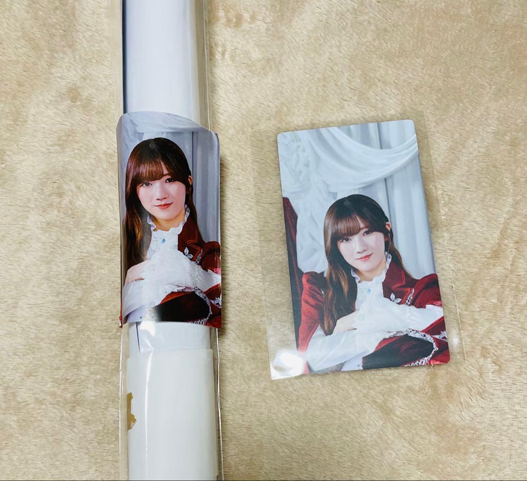 櫻坂46 小田倉麗奈　サクコレB2ポスター　8月　サクコレカード