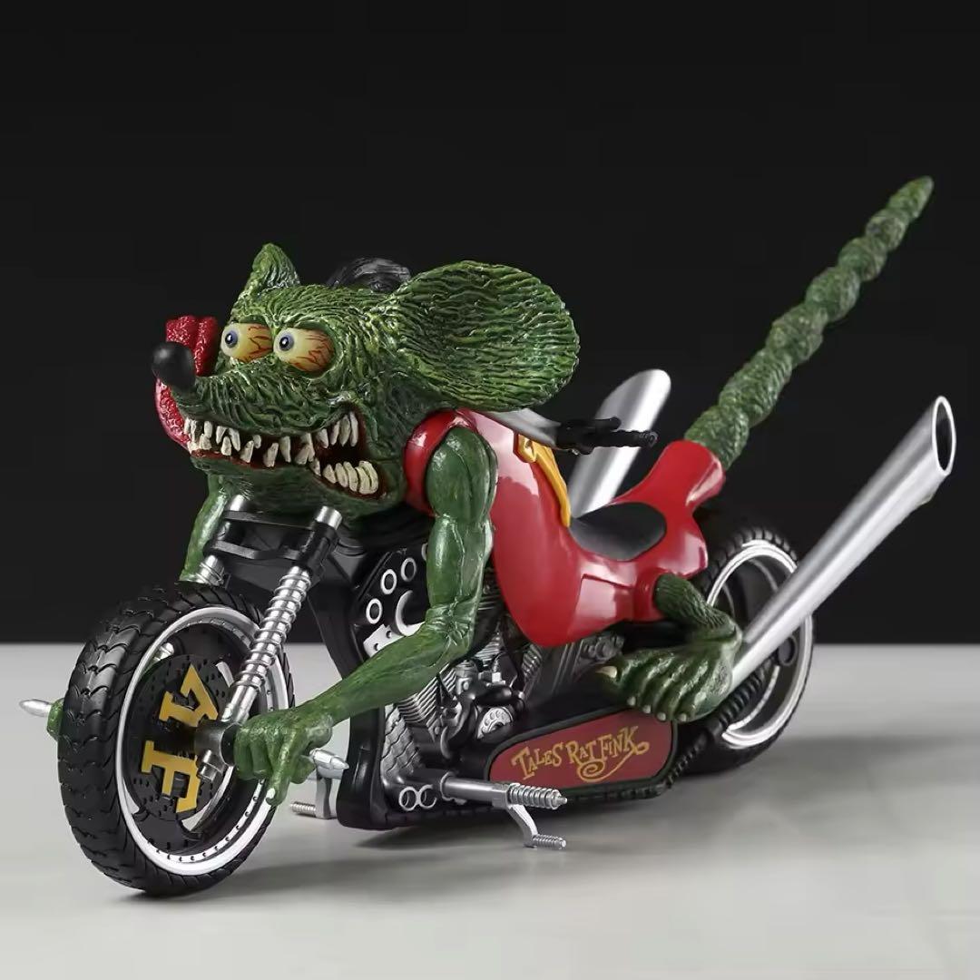 Rat Fink フィギュア Rip Daddy　ラットフィンク　 スタチュー