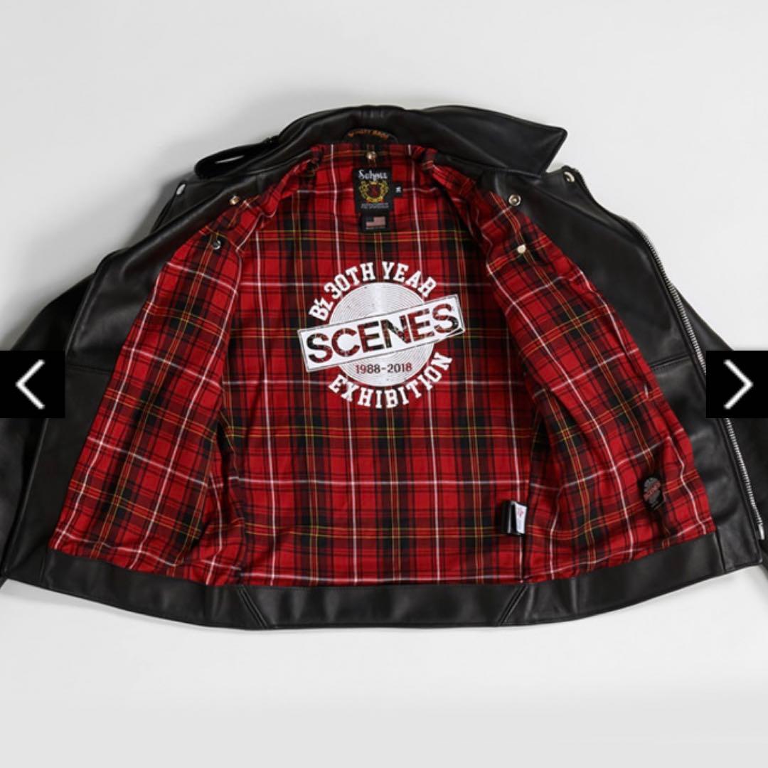 B'z 30TH SCENES Schott ライダースジャケット 稲葉モデル