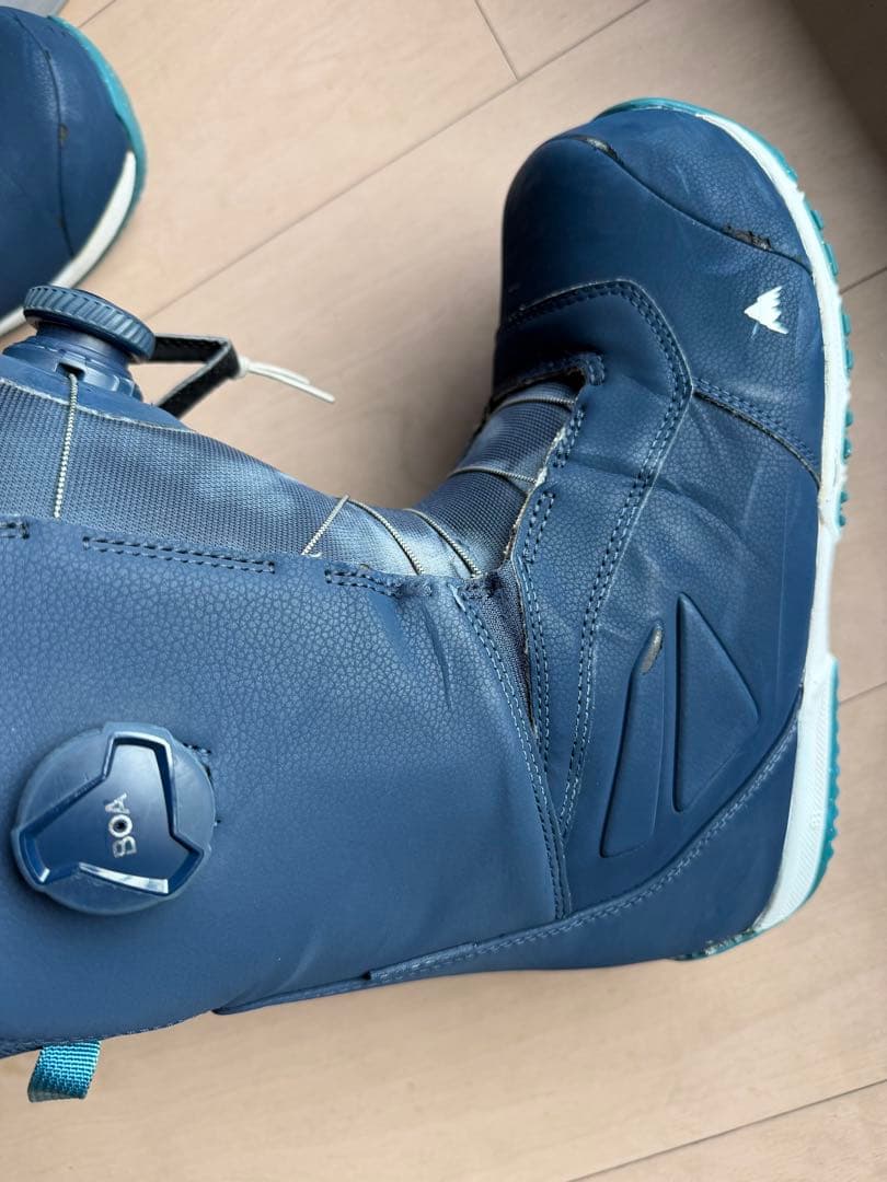 Burton BOAシステム ネイビー スノーボードブーツ 27.5cm