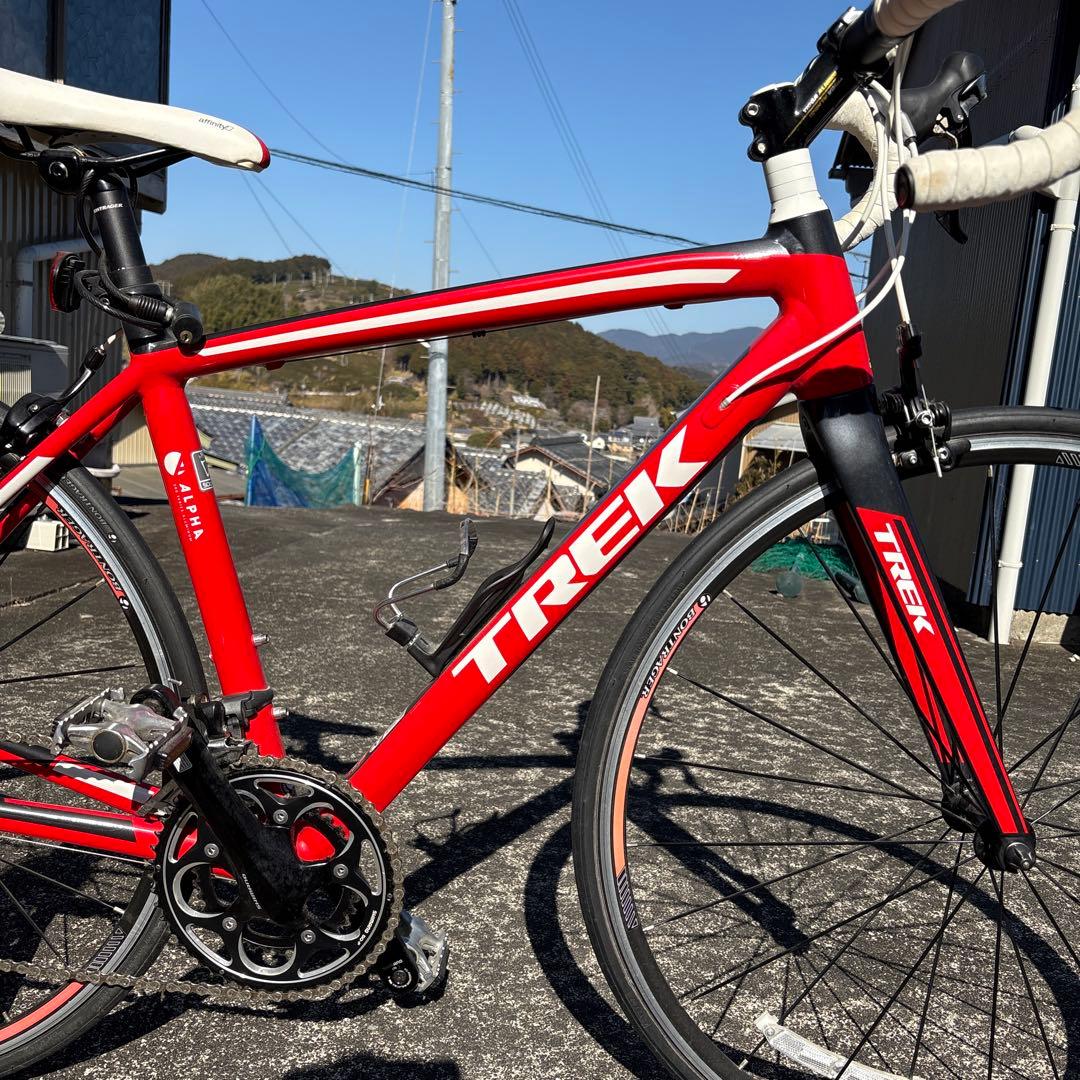 Trek レッド ロードバイク 700C