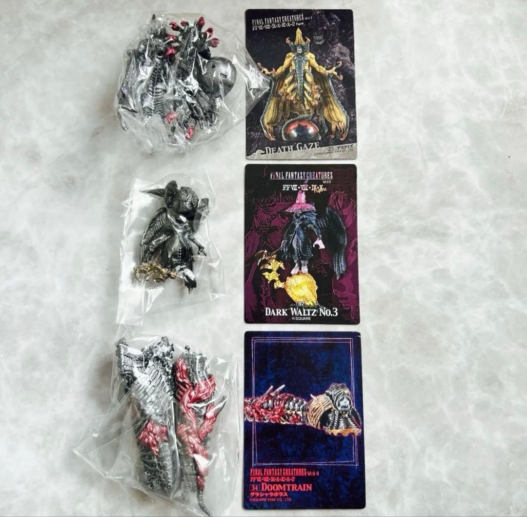 内袋未開封ファイナルファンタジークリーチャーズ メタリック12体10種セット