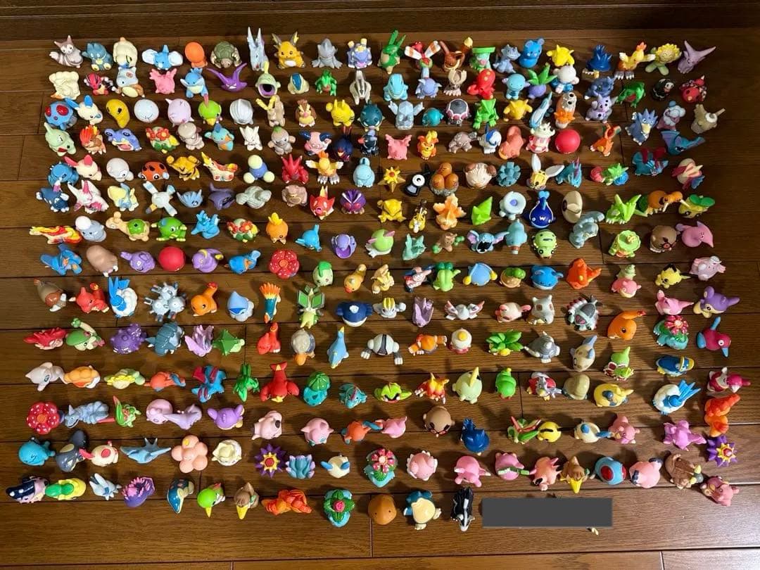 値下げ！【廃盤・クリア・伝説・色ちがい】ポケモンゆび人形約300体 バンダイ