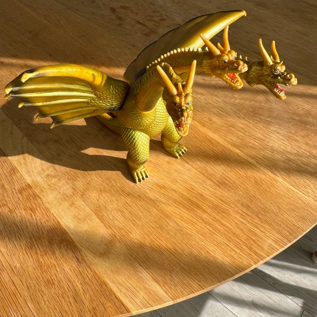 キングギドラ　ソフビ　1984 BANDAI