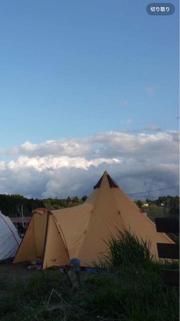 ワンポールテントBIG 420 + 専用マット