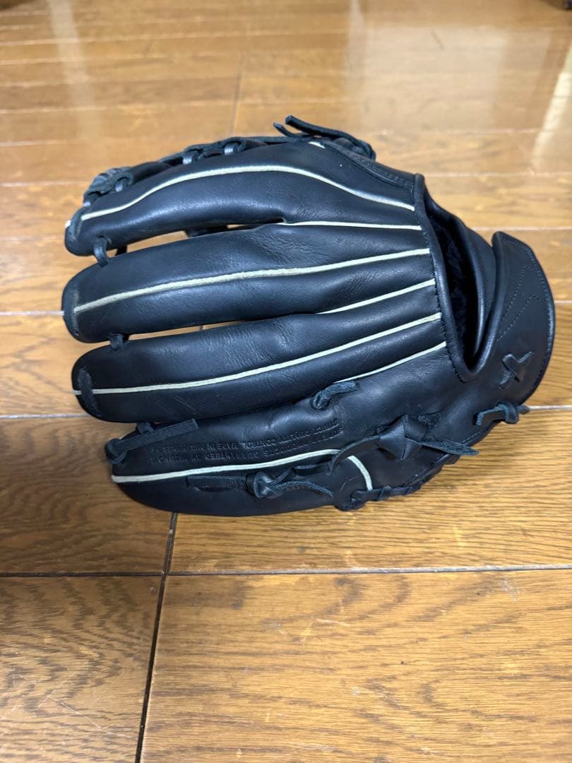 ミズノ 軟式グローブ 黒 オールラウンド用
