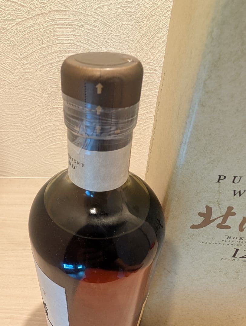 【未開栓】ニッカ　ウイスキー　ピュアモルト　北海道　12年　750ml(箱あり)