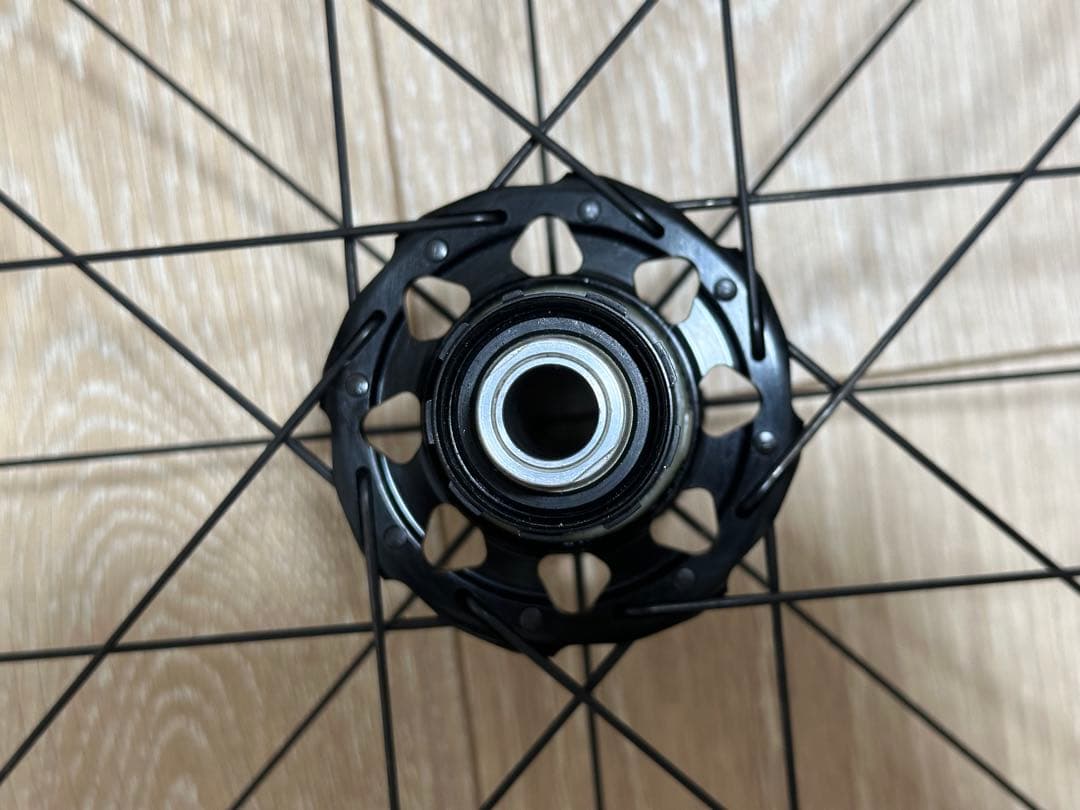 超美品カンパニョーロSHAMAL CARBON DB カーボンホイール前後セット