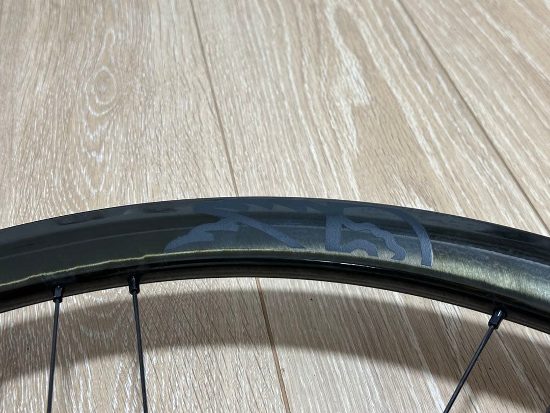 超美品カンパニョーロSHAMAL CARBON DB カーボンホイール前後セット