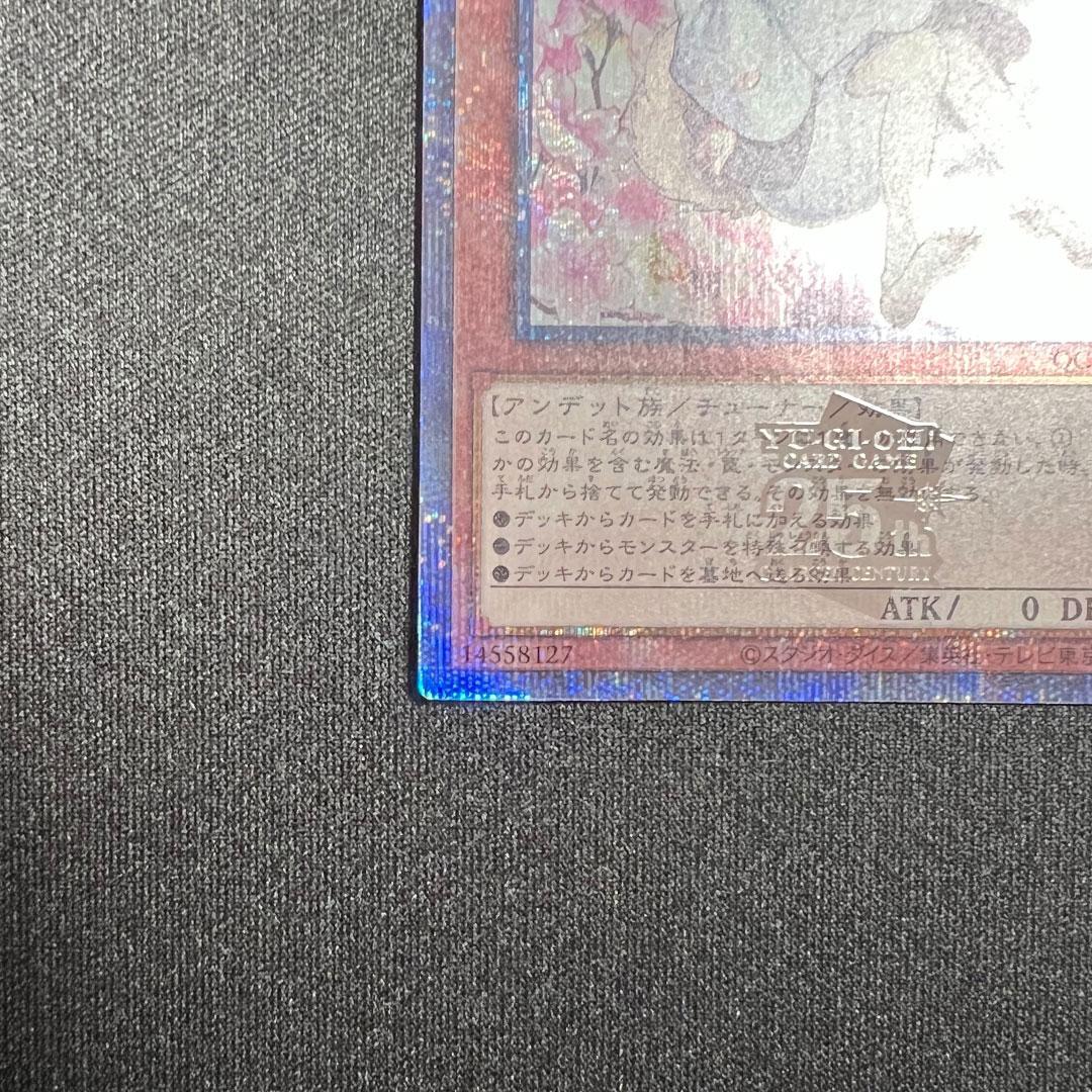 【極美品】遊戯王 灰流うらら 25th クォーターセンチュリーシークレット絵違い