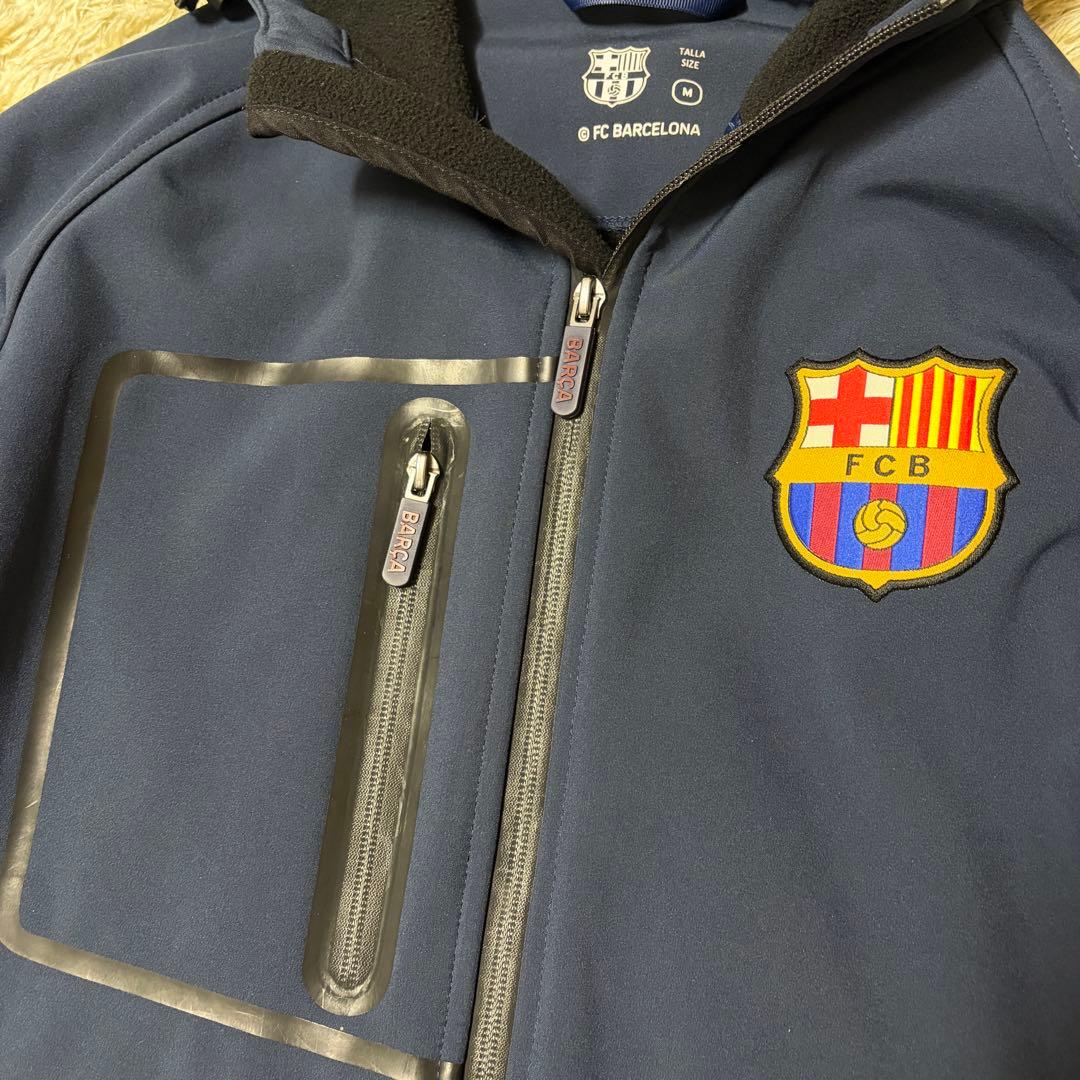 FCバルセロナ ソフトシェルジャケット ウインドブレーカー バルサ サッカー