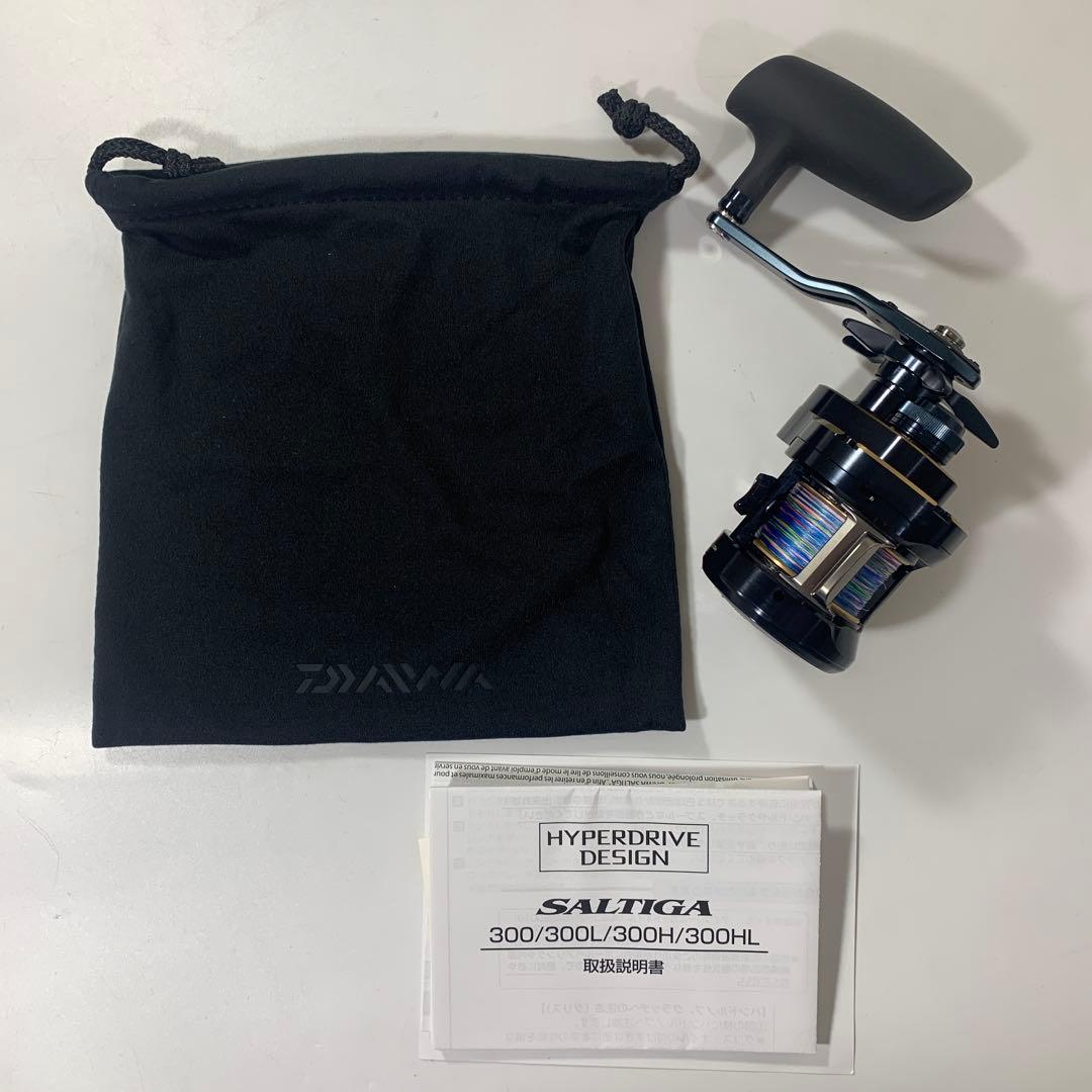 未使用品 DAIWA ダイワ 25 SALTIGA 300HL 左ハンドル