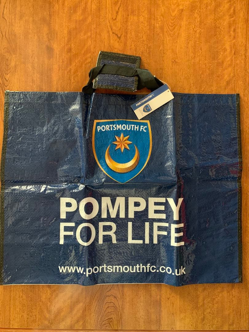 入手不可能！Portsmouth FC Large Bag 未使用タグ付き