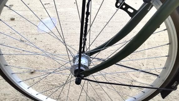 5段変速の26インチ自転車