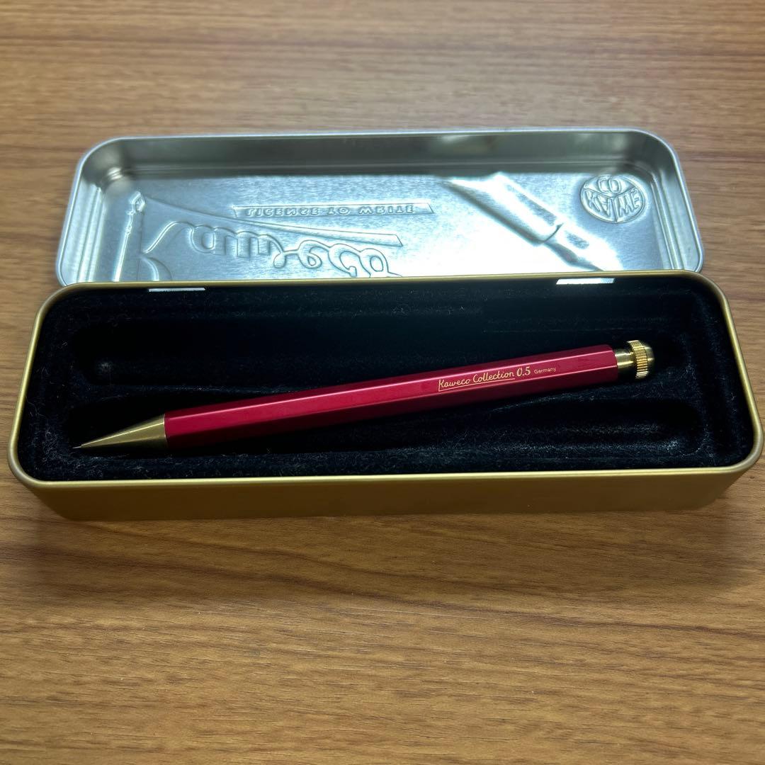 カヴェコスペシャル レッド 0.5mm シャープペン