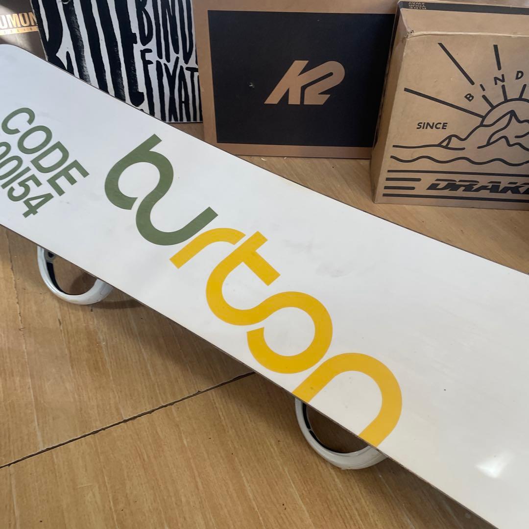 BURTON×FLUX　バートン　スノーボードセット　フラックスバインディング付