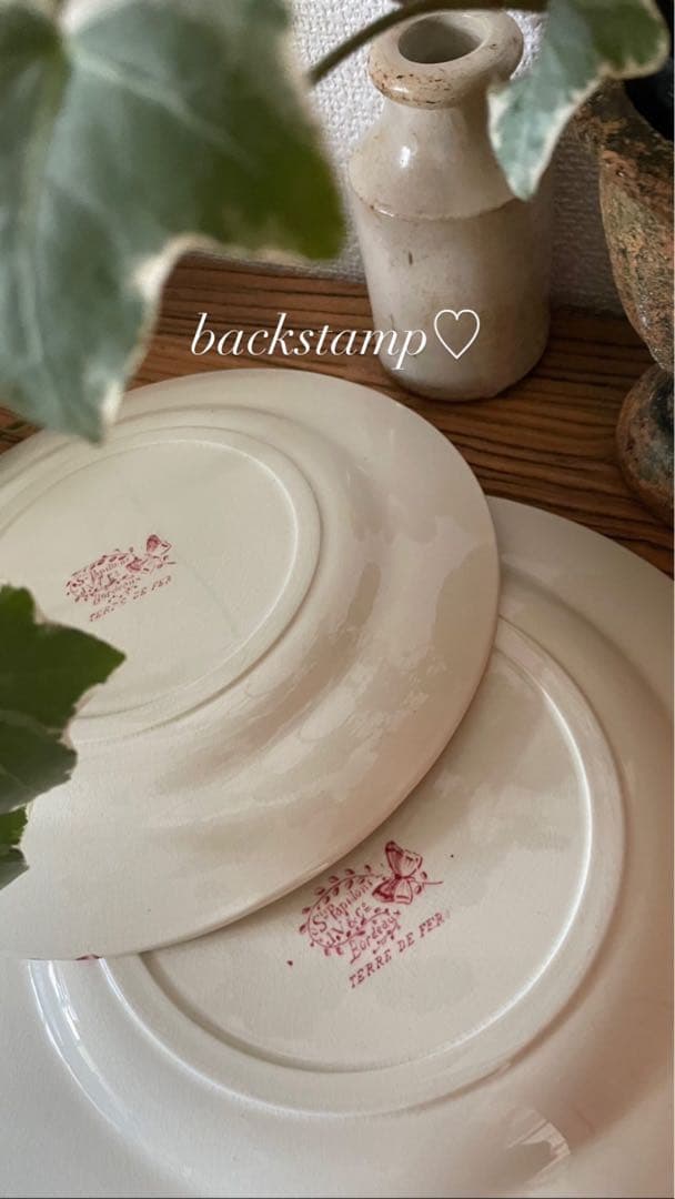 *️⃣プロフ必読❣️1枚の価格 Bアンティーク フランス プレート