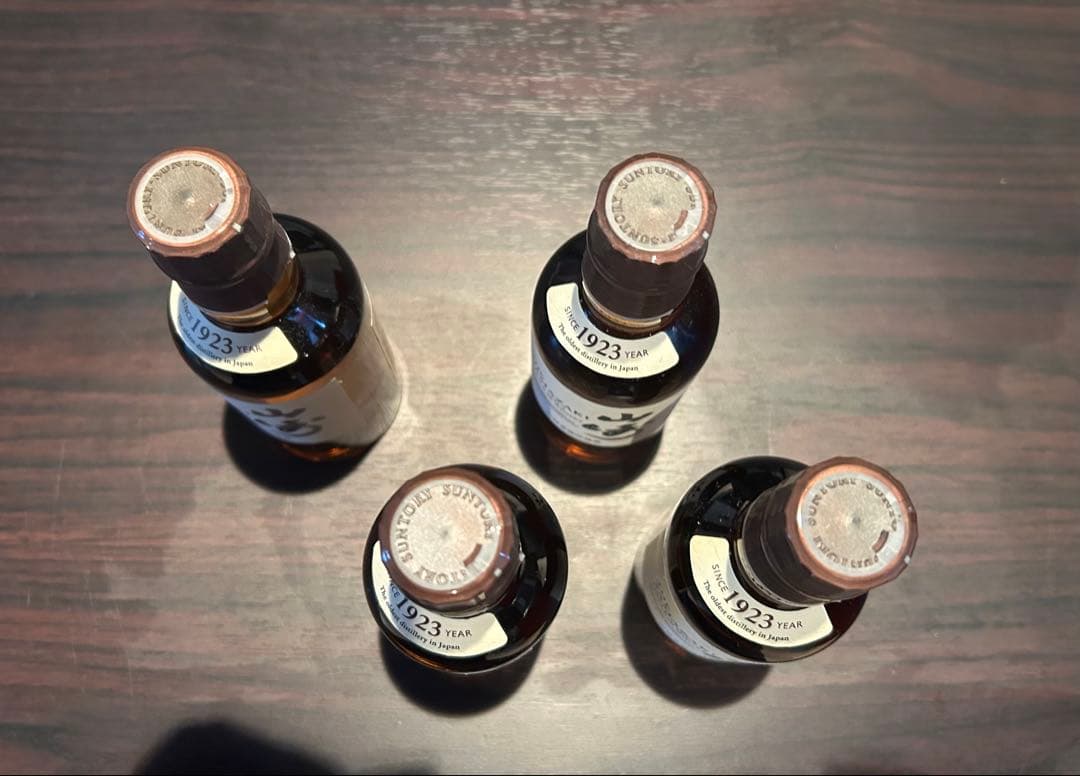 山崎ミニボトル　180ml ウイスキー4本セット