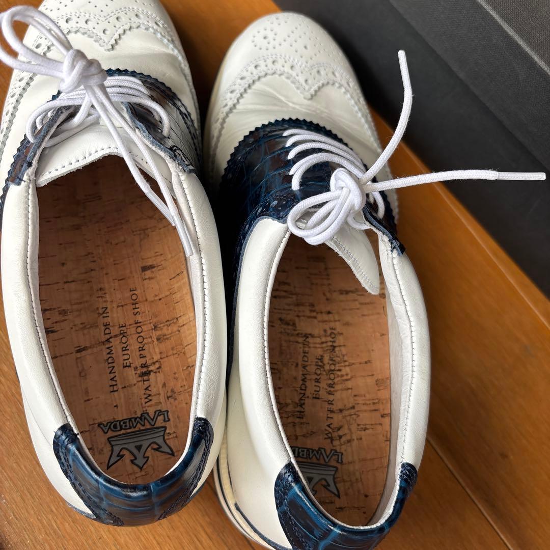 ラムダ ゴルフシューズ 40E 25.3cm