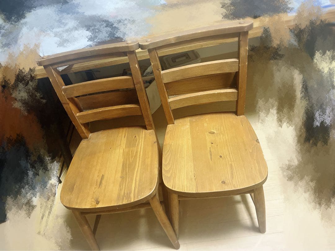 東谷 CFS-770 フォレ ダイニングチェア ナチュラル チャーチチェア　教会