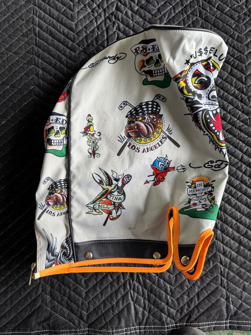 超希少モデル！ ラッセルノ ×エド・ハーディー コラボ キャディバッグ 美品