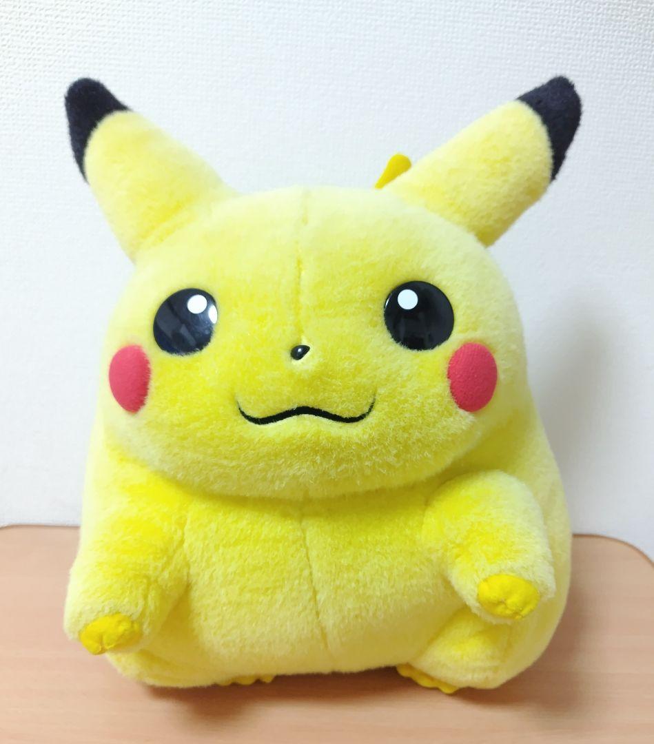 【レア】TOMY製 ポケモン ピカチュウ ぬいぐるみ 高さ39cm