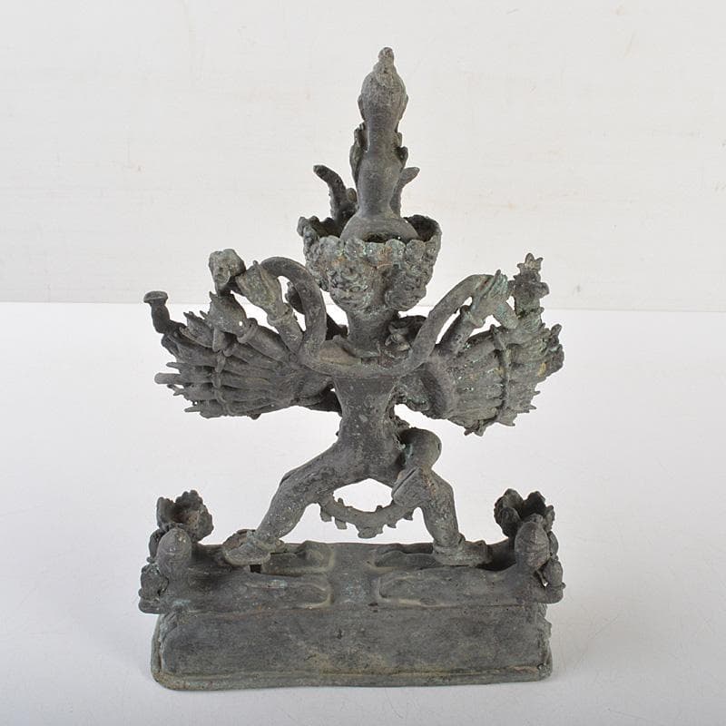 バリ島　インドネシア　青銅　ガルーダ像　置物　M　R7328