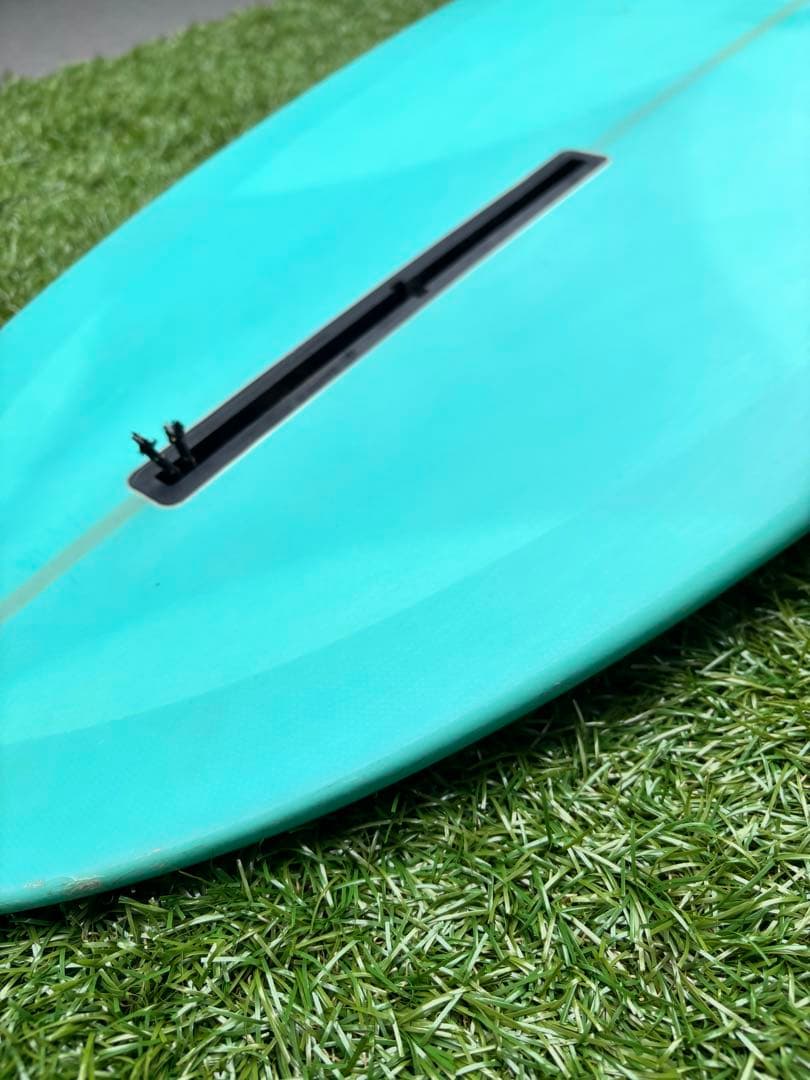 送料込　TRANSISTOR トランジスタ　ロングボード9.3 フィンリーシュ付