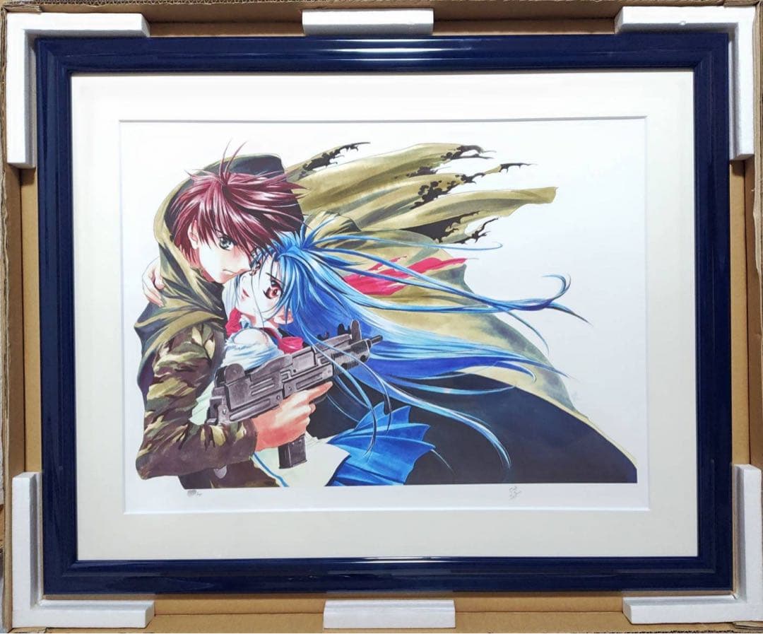 フルメタル・パニック 宗介とかなめ eJUNEX アールビバン 版画 四季童子