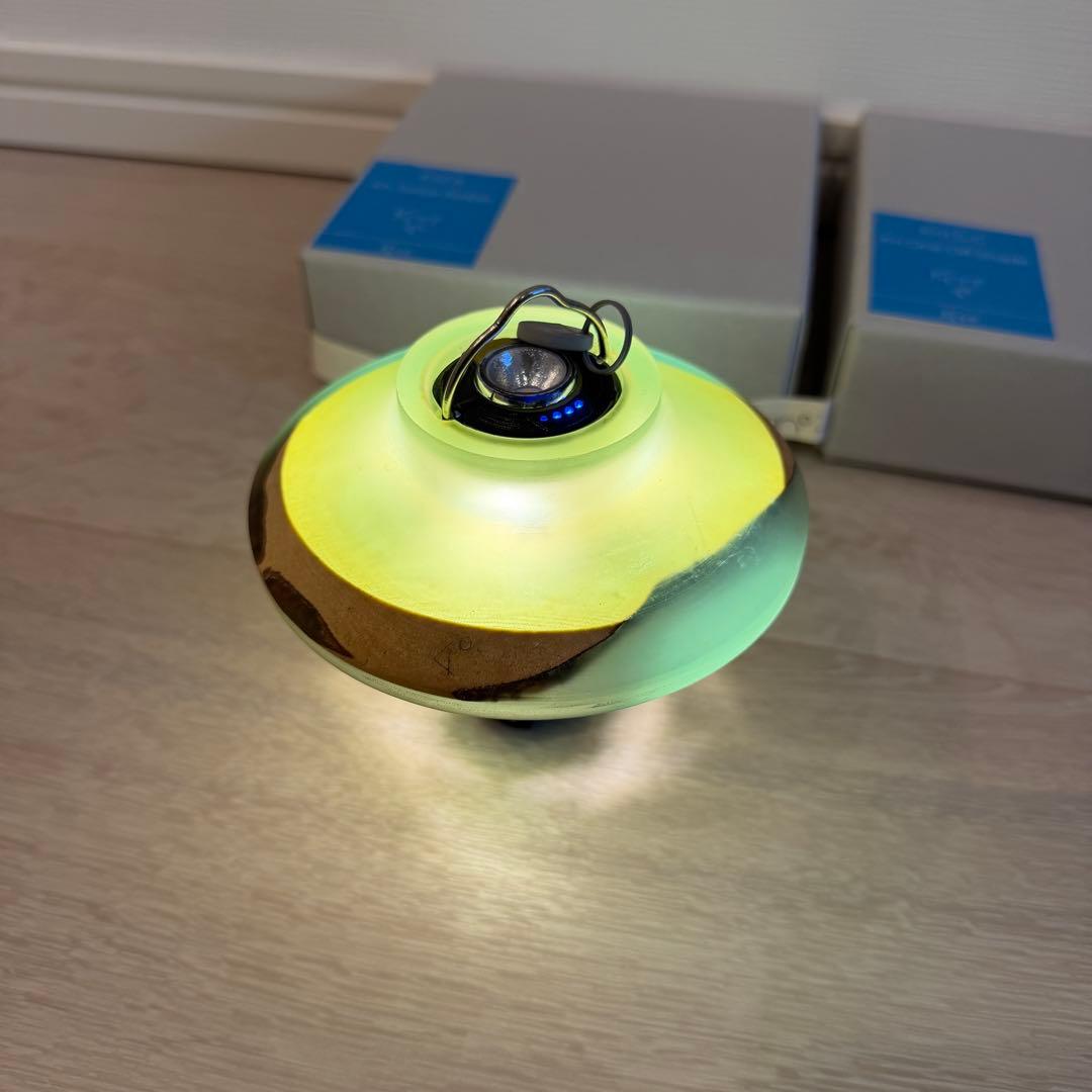 Ki-no キーノ ランタンシェード アンバーセット レジン ゴールゼロ