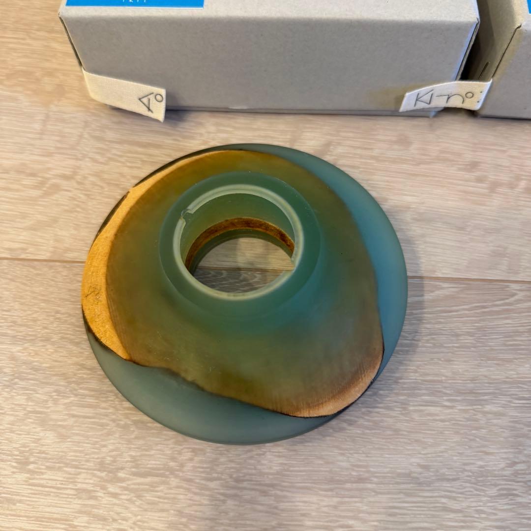 Ki-no キーノ ランタンシェード アンバーセット レジン ゴールゼロ