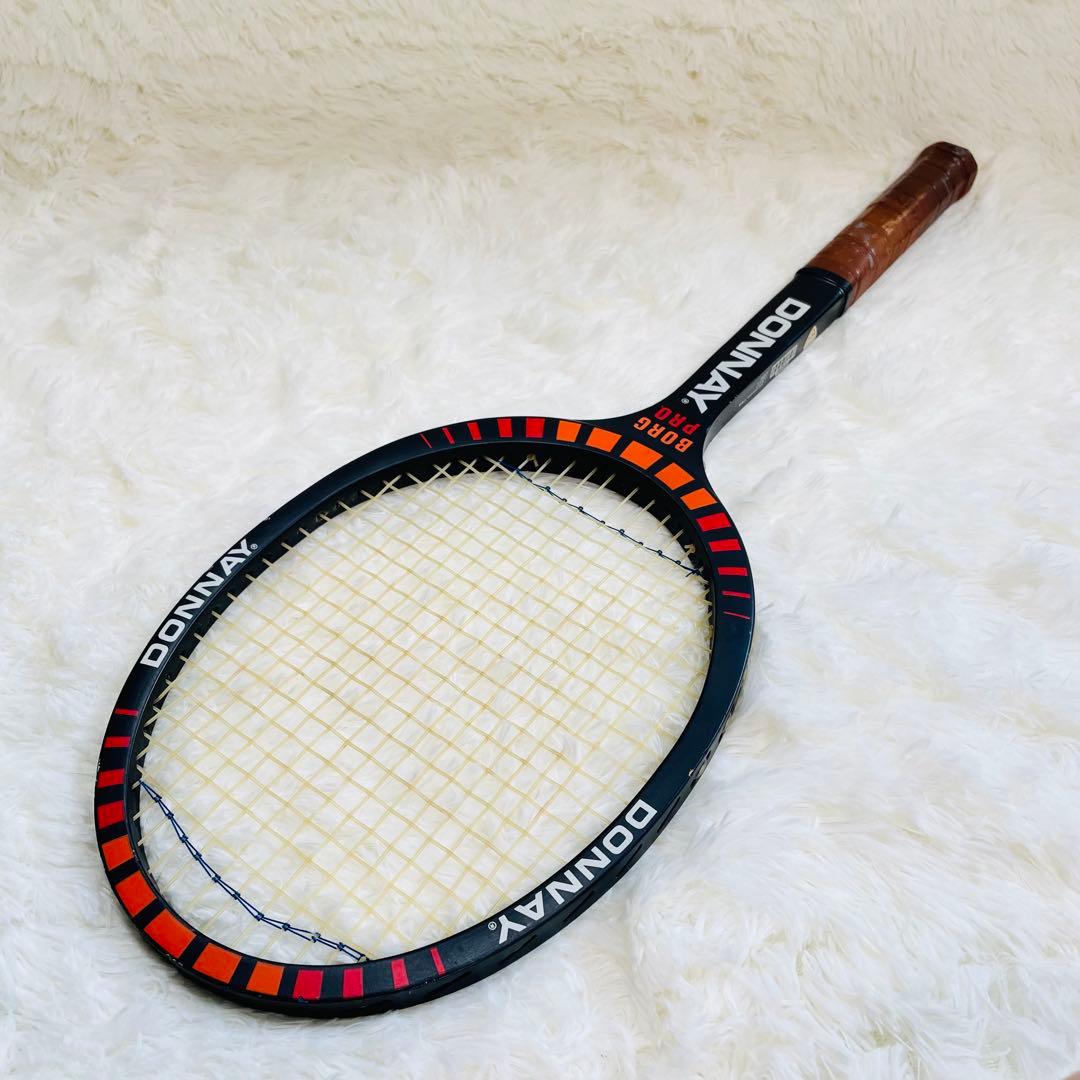 ヴィンテージ　ラケット　donnay borg pro ドネー　ボルグ　プロ