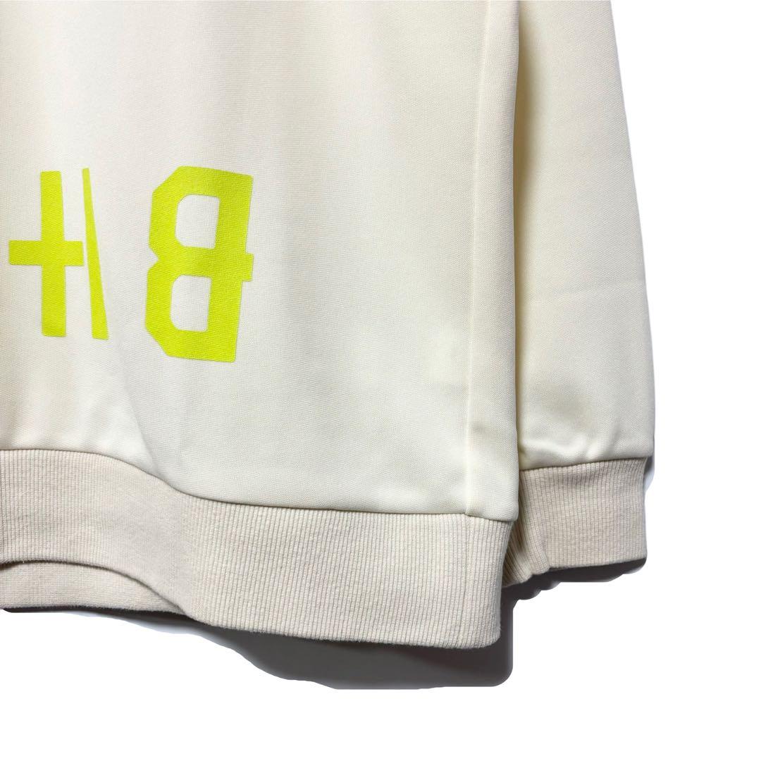 新品 バガーチ ラッセルノ フロントロゴ スウェット ホワイト イエロー XL