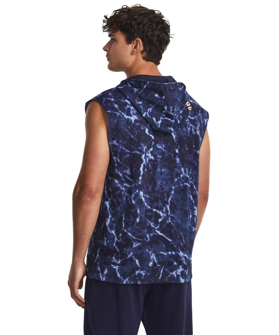 ◆UAアンダーアーマー◆PR ライバルフリース フーディー◆LG・ネイビー◆