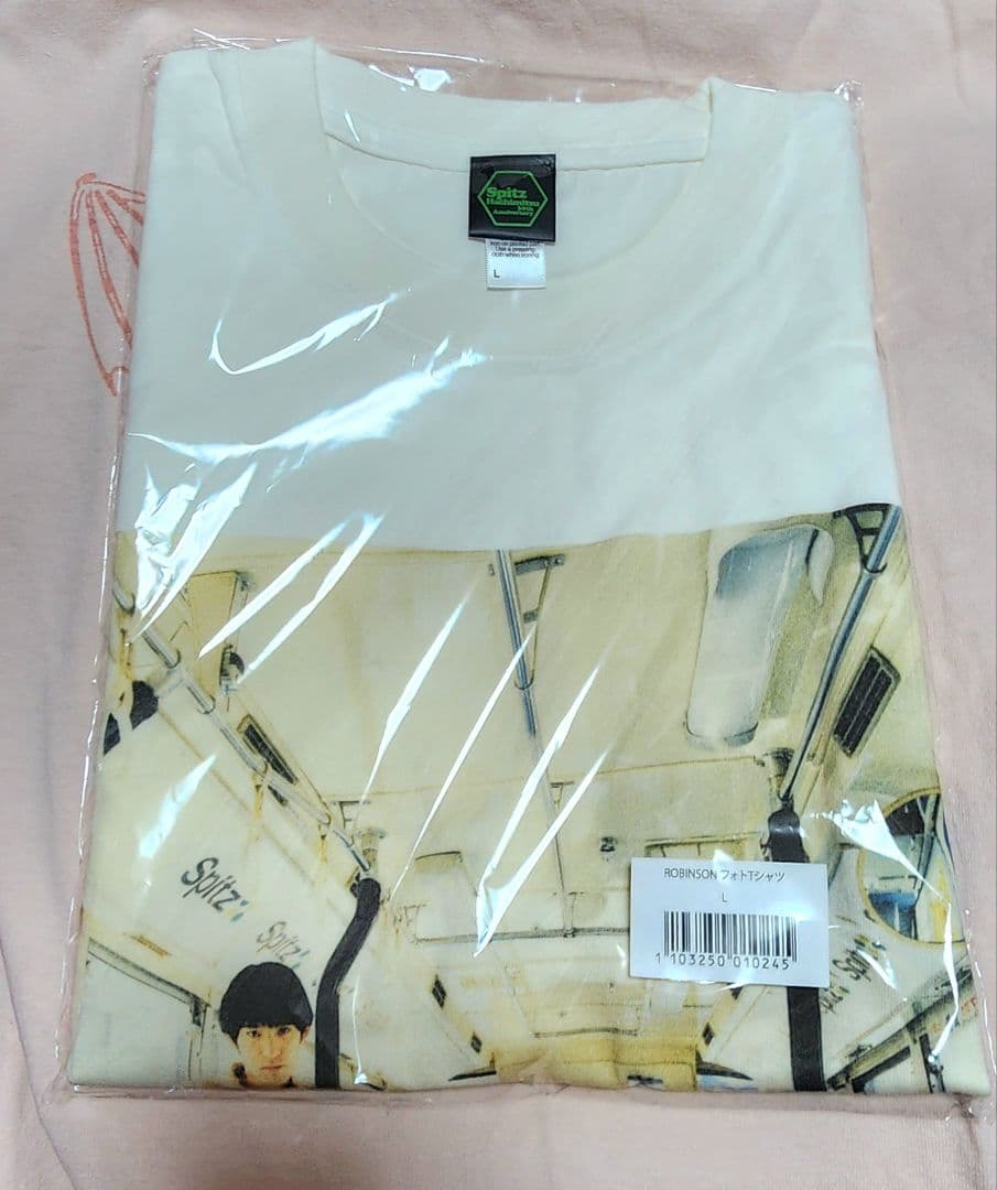 ロビンソン フォトTシャツ Lサイズ ハチミツ30th スピッツ