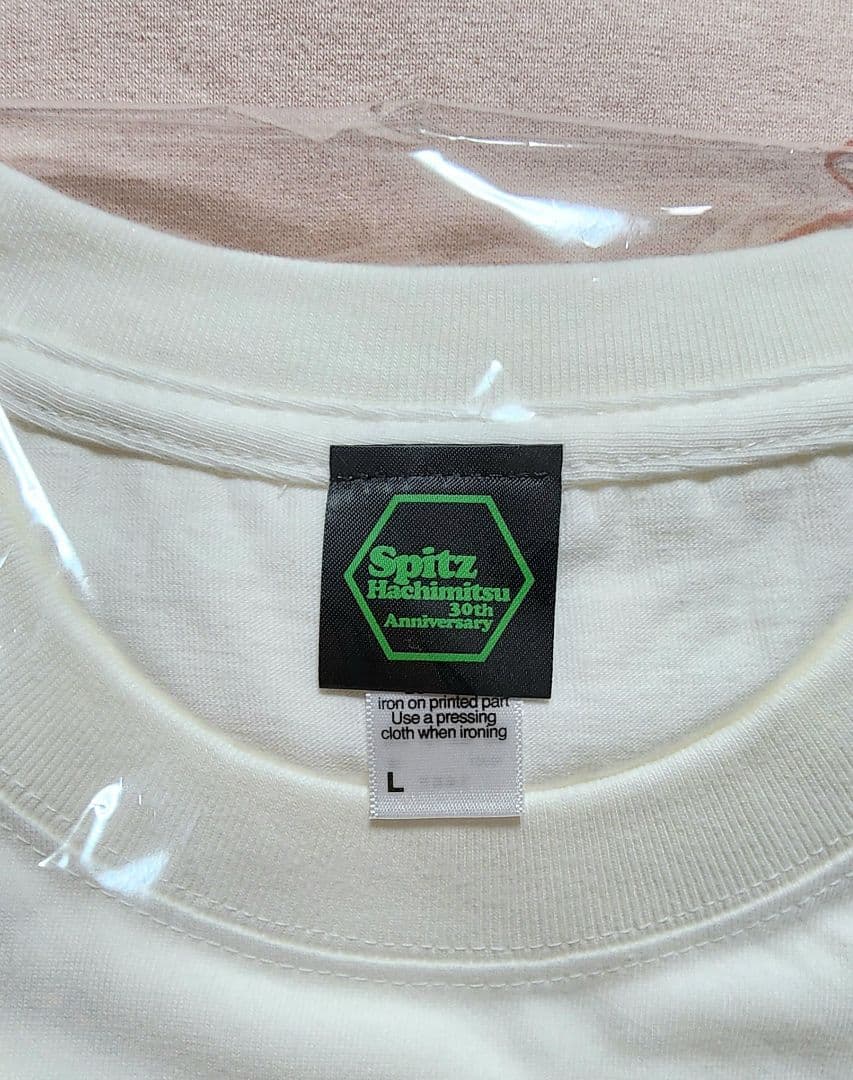 ロビンソン フォトTシャツ Lサイズ ハチミツ30th スピッツ