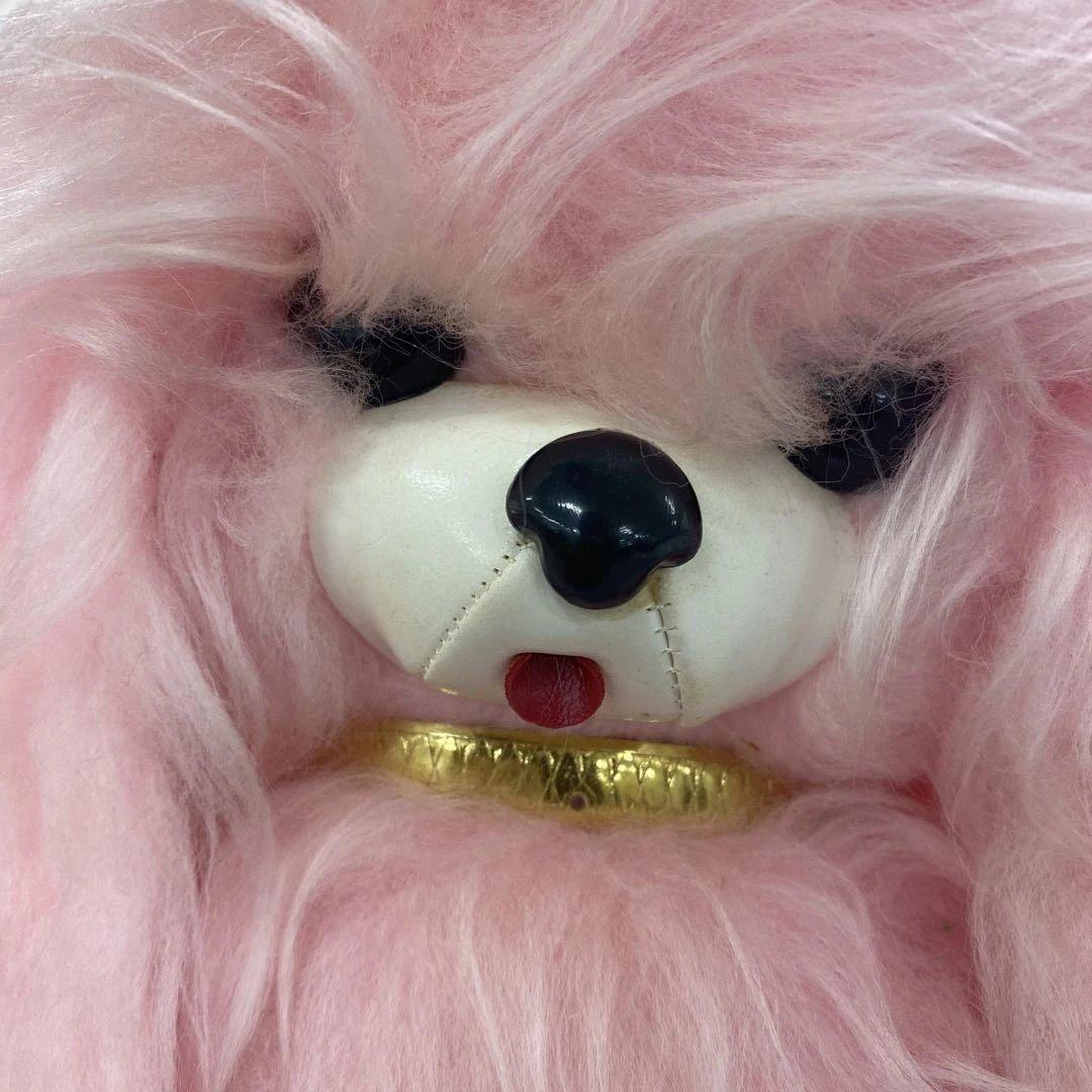 昭和レトロ お手入れワンちゃん クシ付き