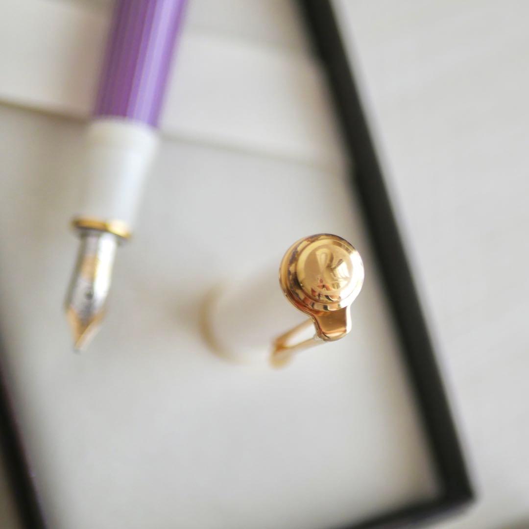 ペリカン スーベレーンM600バイオレット/ホワイト 万年筆　2019年限定品