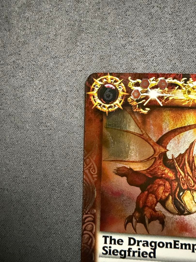 本日限定　バトスピ　龍皇ジークフリード　英語版　海外版　Xレア