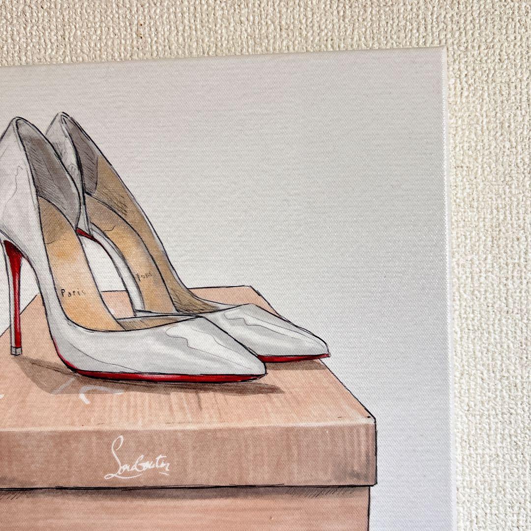 本日限定価格！美品　オリバーガル ルブタン ヒール 絵画 インテリア