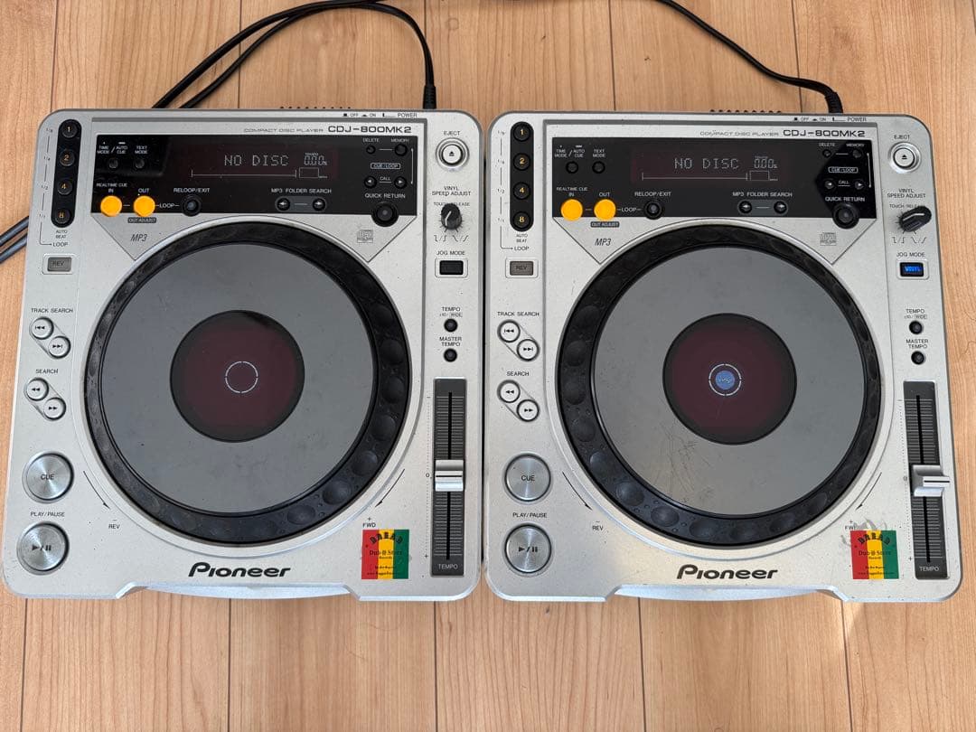 【Pioneer CDJ-800MK2 2台セット】