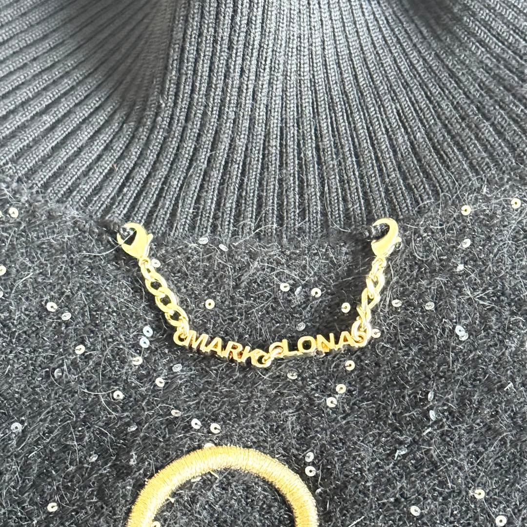 美品 2023AW マークアンドロナ Ever Luxe Knit ハイネック