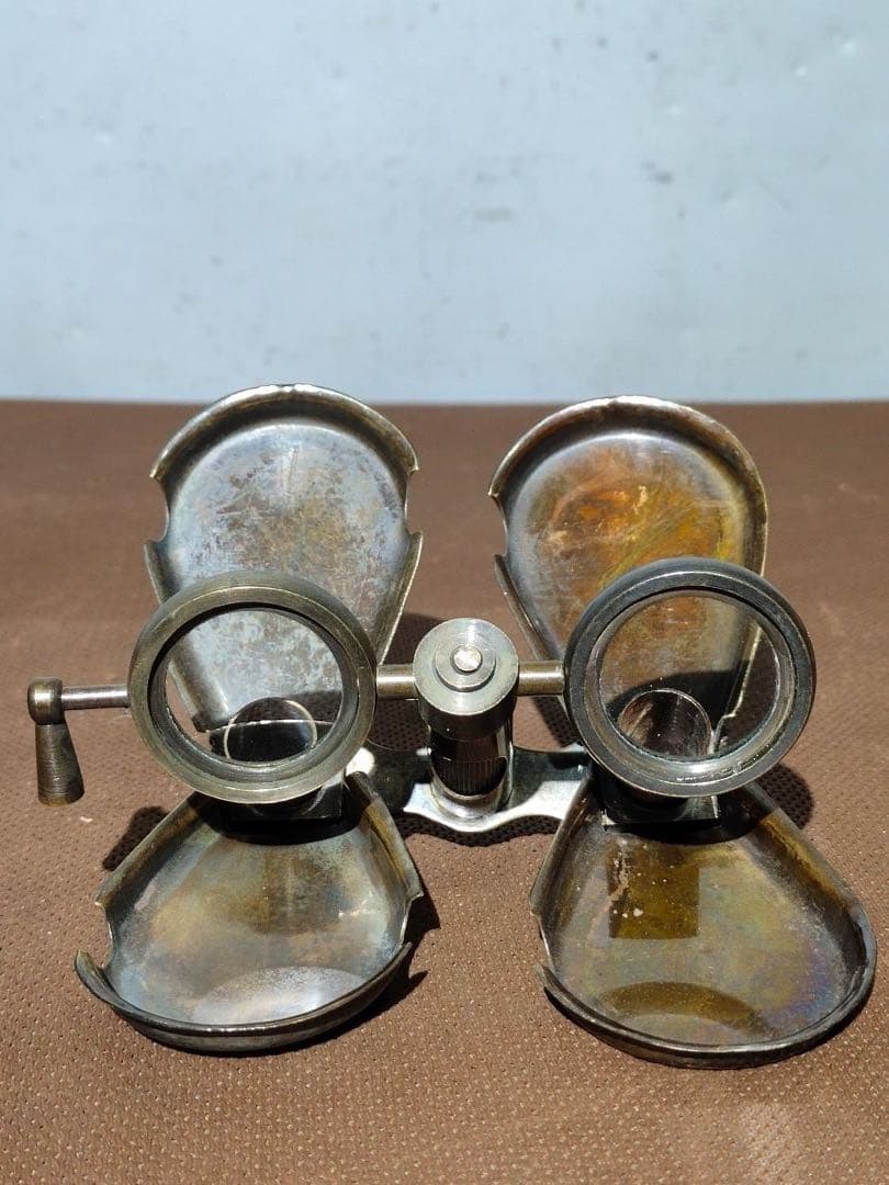 旧蔵　イギリス　海外銅製　望遠鏡 時代物　アンティーク　断捨離