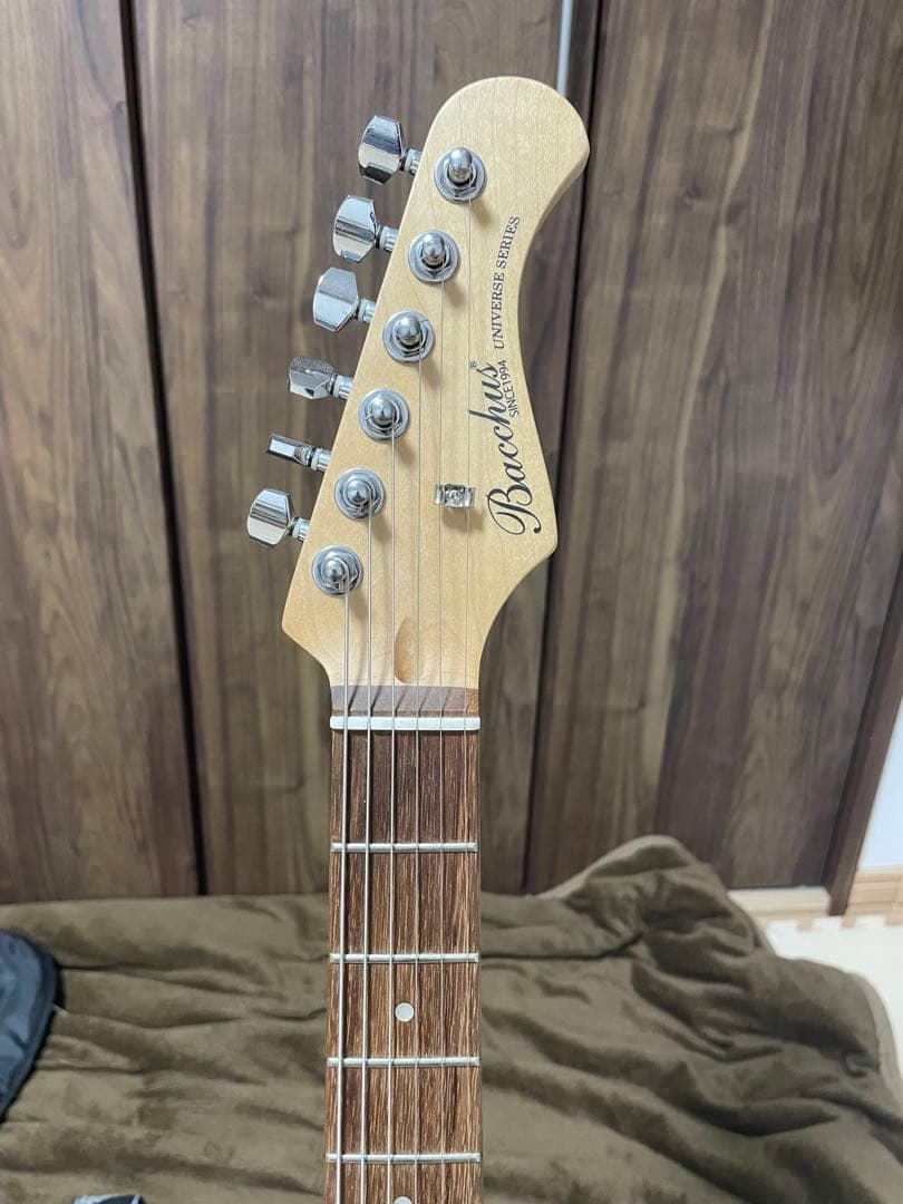 ミニエレキギター Bacchus GS-Mini ストラトキャスター アーム付