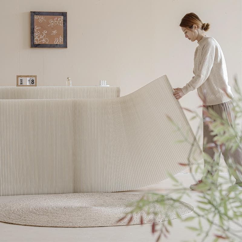 ディスプレイラック展示台セット 陳列台組立不要 折りたたみ長さ3-4ｍ幅42㎝