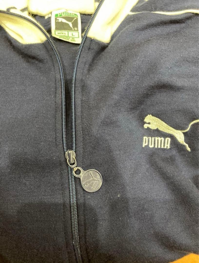 PUMA トラックジャケット　ビンテージ　プーマ　古着　あいみょん　ジャージ