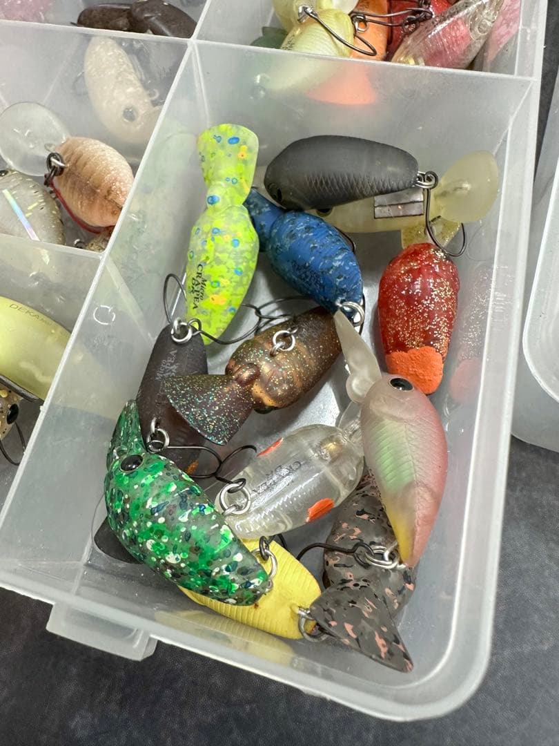 【⭐️引退❣️まとめ売り⭐️】①トラウト用ルアー　大量60個　お値打ち‼️
