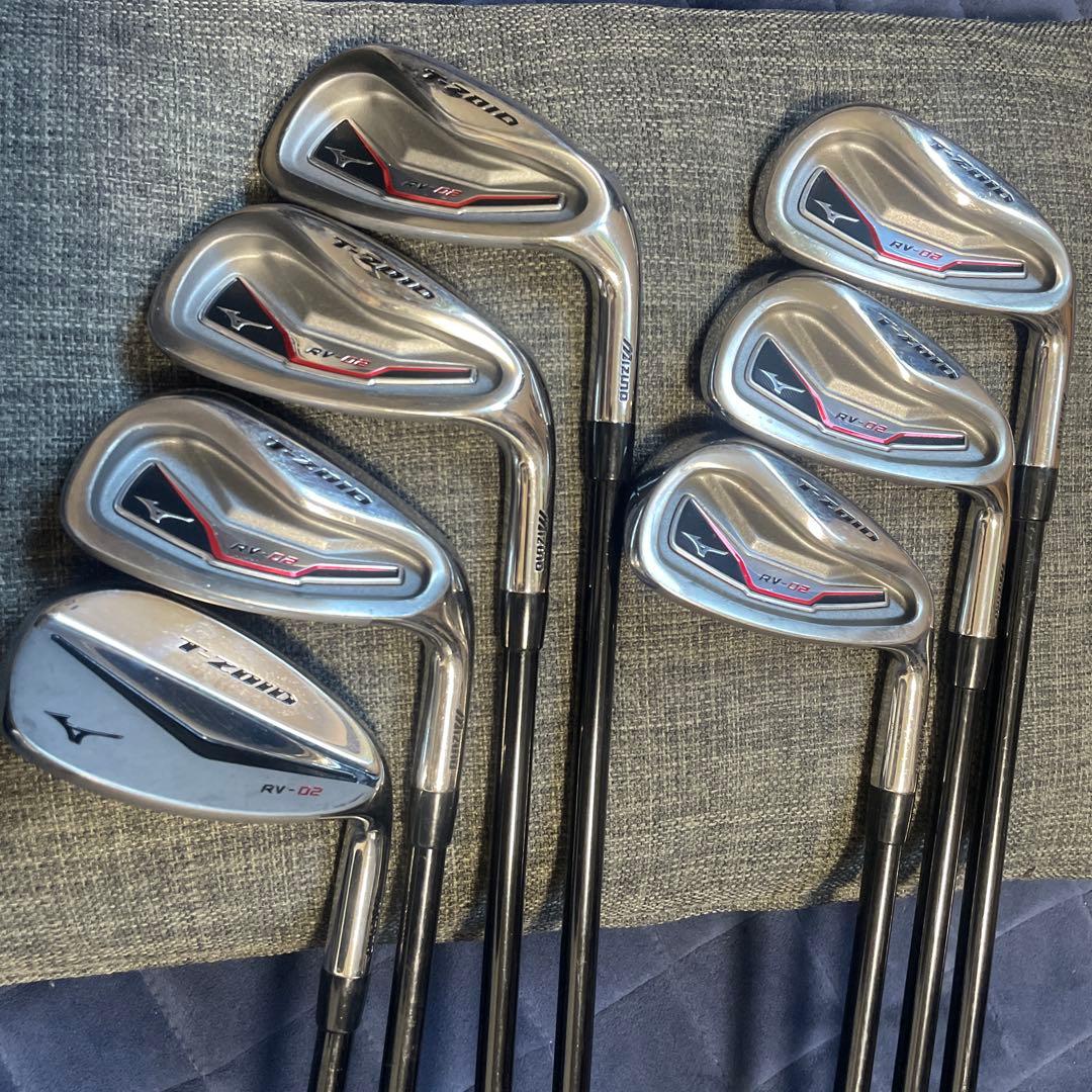 アイアン7本セット【ミズノ T-ZOID RV-02】