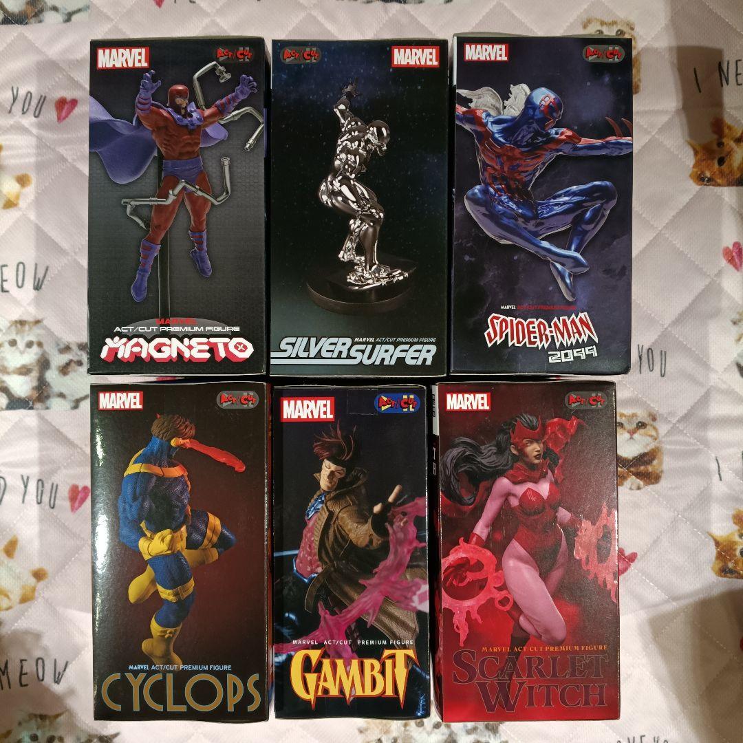 マーベル フィギュア　6体セット